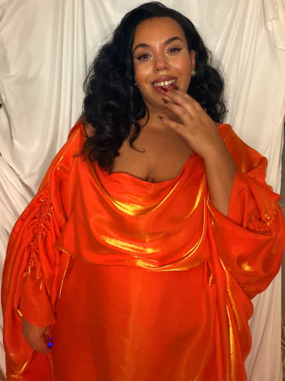 Nova Kaftan - Tangerine